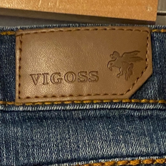 Vigoss girls denim shorts butterfly embellished‎ pockets size 10 - Picture 6 of 12